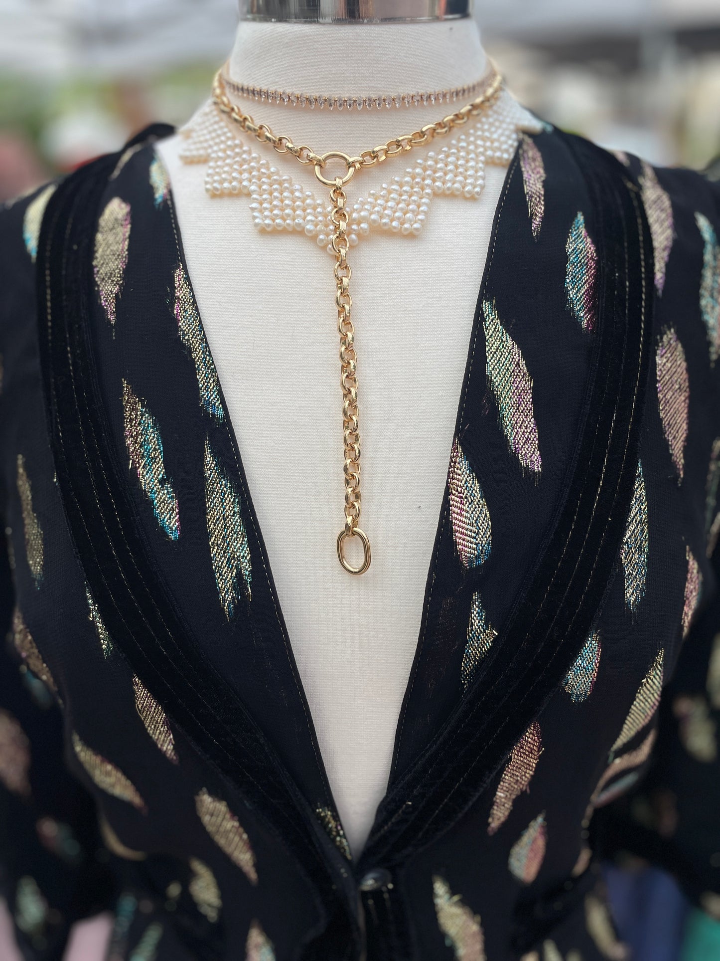 Rolo Lariat Necklace