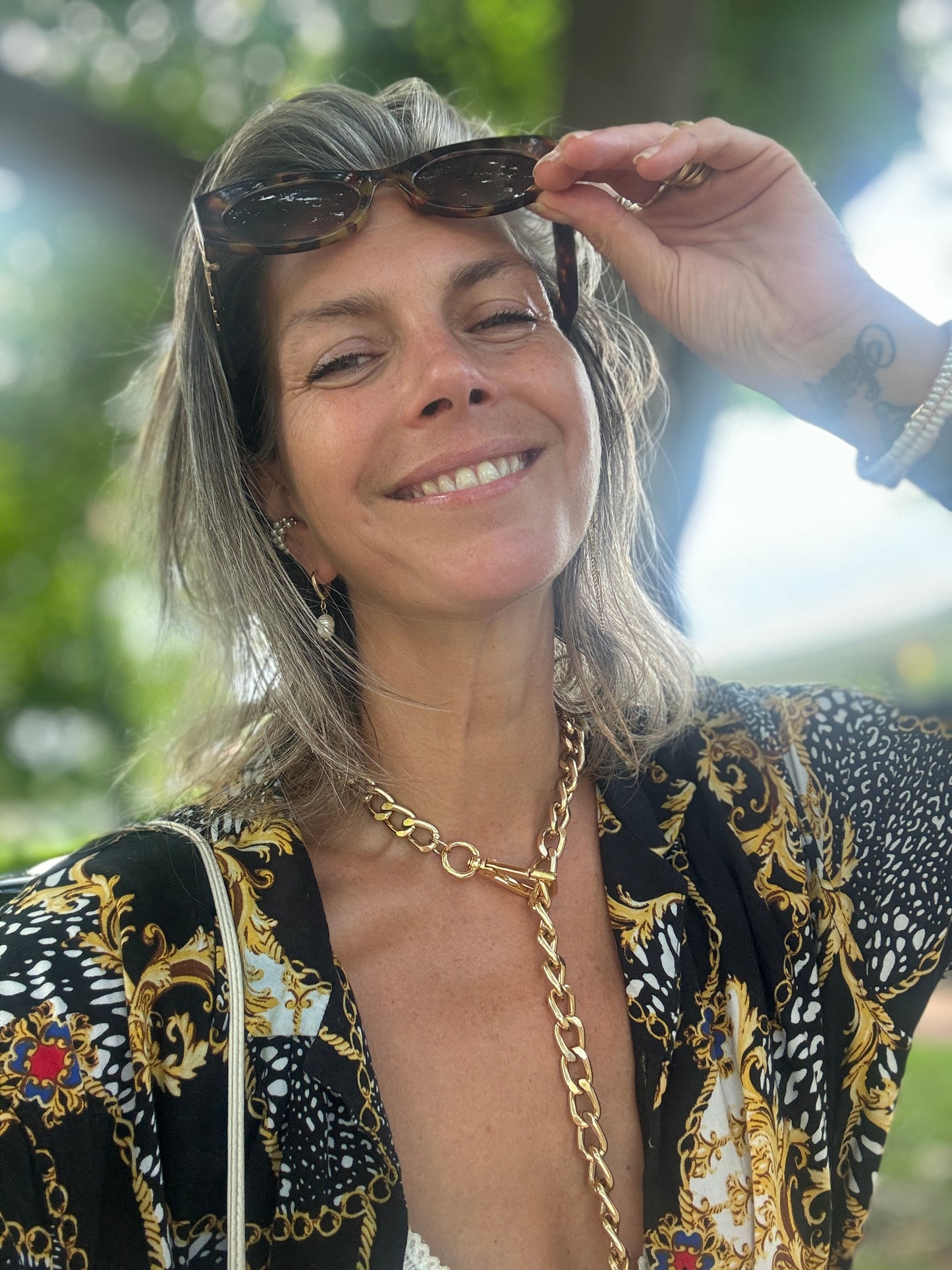 Multi Muse Cuban Link Chain Necklace