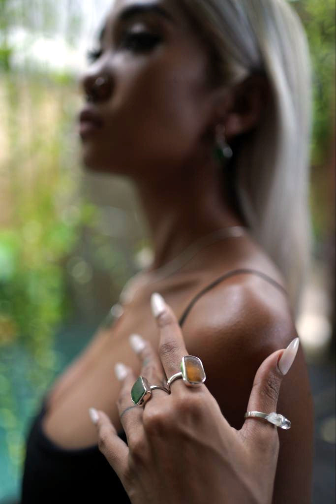 Ocean's Alchemy: Sea Glass Rings – From Trash to Treasure